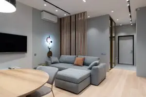Condo insurance in Pennsylvania — modern condo living room